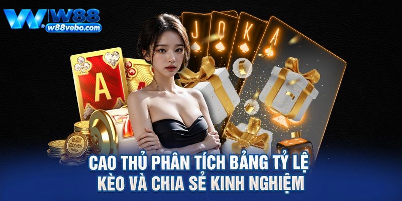 Sức Hút Từ Chương Trình Hoàn Tiền W88 Và Cẩm Nang Cá Cược Toàn Diện 4 Cao thủ phân tích bảng tỷ lệ kèo và chia sẻ kinh nghiệm