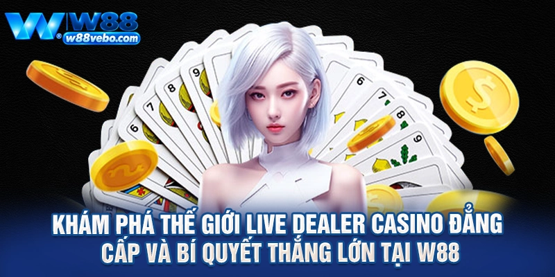 Kham Pha The Gioi Live Dealer Casino Dang Cap Va Bi Quyet Thang Lon Tai W88